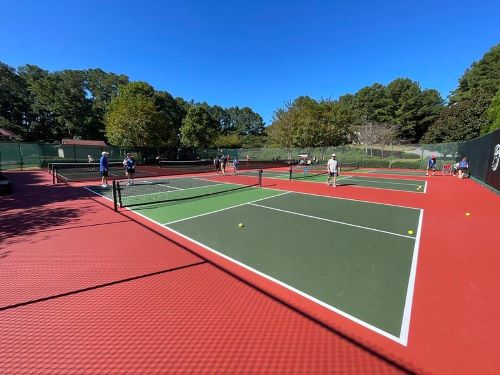 right location for pickleball court