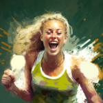 ai-female-pickleball-player-art