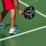 grip a pickleball paddle