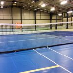 pickleball net height indoors