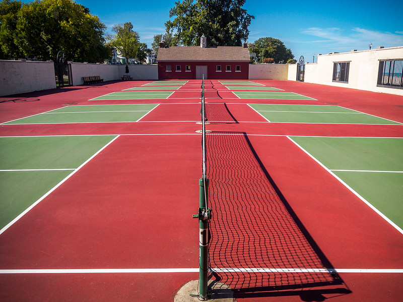 cost of pickleball court surface