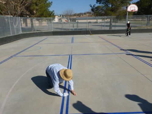 pickleball court maintenance