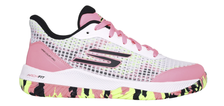 Sketcher's Women Pickleball shoes made for wide feet