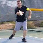 can you double hit in pickleball