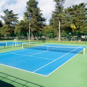 convert tennis court to pickleball