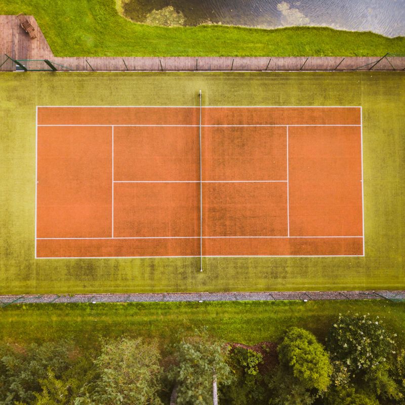 why convert a tennis court